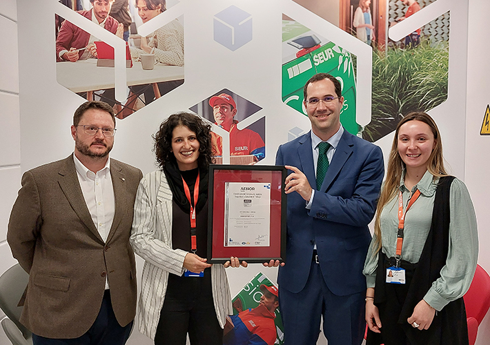 foto noticia SEUR Now recibe el certificado ISO 45001 de AENOR de Seguridad y Salud en el Trabajo.